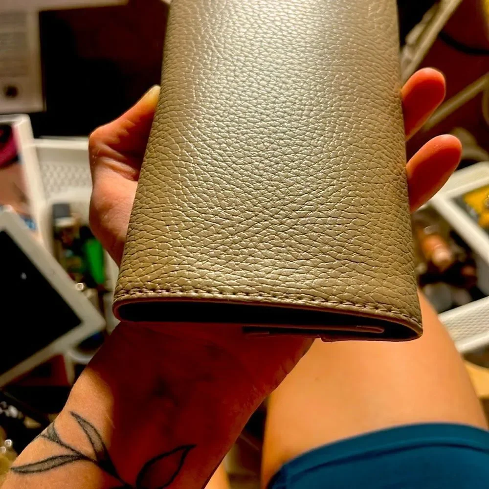 Sephora Cream Cosmetic Bag